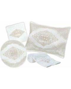 Distinctive Collection Brocade Seder Set #577