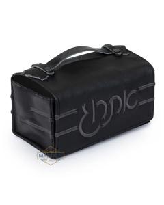 Black Soft Esrog Bag with Black Embroidery
