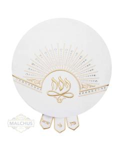 Brilliance Collection Linen Matzah Cover - Bucherim Size