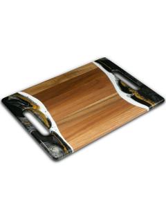 Rectangle Acacia Presentation Tray (Ebony Black)