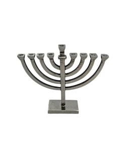 Karshi Hammered Menorah - 8" Tall