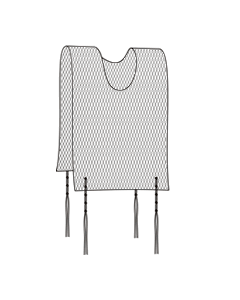 Size 4 Tzitzis - Mesh Polyester - Ashkenaz