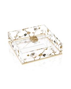 Ornate Garden Napkin Holder