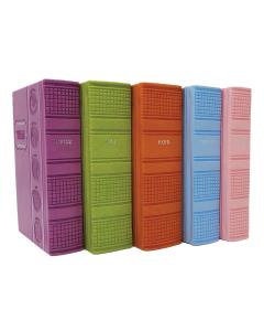 Artscroll Hebrew English Machzorim: 5 Volume Pocket Slipcased Set - Nusach Sefard - Multicolored Faux Leather