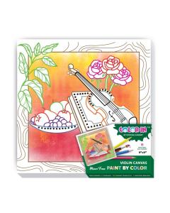Mitzvah Kinder Violin Color-In Canvas