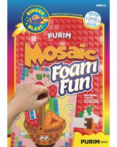 Purim Mosaic Foam Art