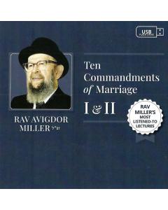 Ten Commandments of Marriage -R' Avigdor Miller Z"L - USB