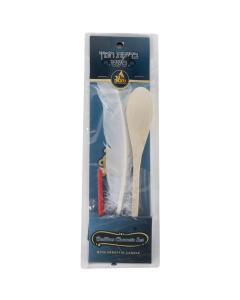 Bedikas Chometz Set with Parafin Candle