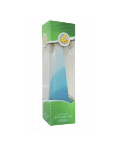 Pyramid Havdalah Candle BLUE