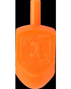 Multi-Colored Plastid Dreidel - Assorted Colors - Medium