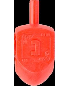 Multi-Colored Plastid Dreidel - Assorted Colors - Large