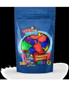 Multi-Color Plastic Dreidels - Medium - 30 pack