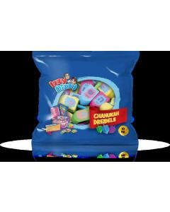 Multi-Color Wood Dreidels - Medium - 10 pack