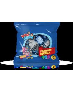 Blue & Silver Metallic Dreidels - Medium - 10 pack