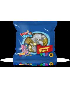 Gold & Silver Metallic Dreidels - Medium - 10 pack