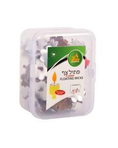 Pre Assembled Floating Wicks - Flower Shape