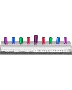 Colorful Hammerbase Menorah