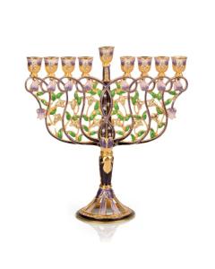 Jeweled Menorah - Tree of Life