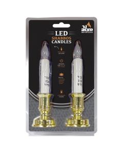 LED Shabbos Candles with Timer