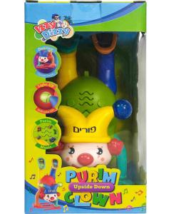 Upside-Down Purim Clown