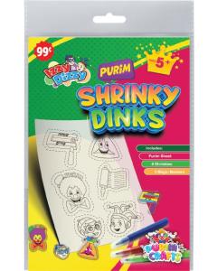 Purim Shrinky Dinks