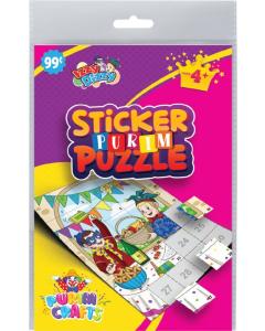 Purim Sticker Puzzle