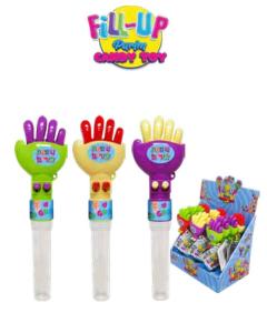 Fill-up Purim Candy Toy - Rock, Paper, Graggers