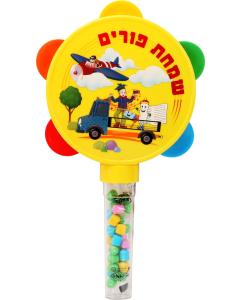 Candy-Filled Purim Tambourine