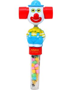 Candy-Filled Purim Clown Shaker