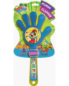 Purim Hand Clapper - Small - Assorted Colors