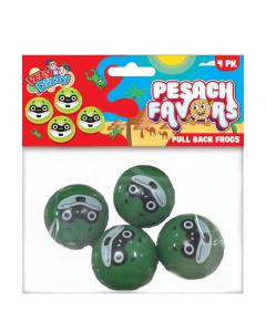 Pesach Favors - Pull Back Frog - 4 pk.