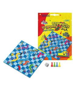 Chanukah Slides-n-Ladders Game / Travel - Yiddish