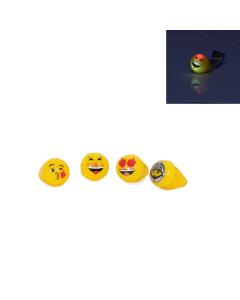 Chanukah LED Emoji Rings