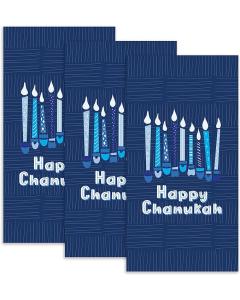 Chanukah Money Cards, 3-Pack - Menorah