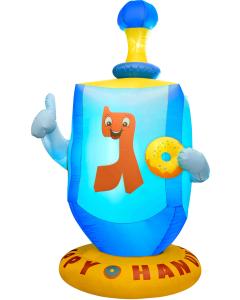 Outdoor Chanukah Blow-up Dreidel