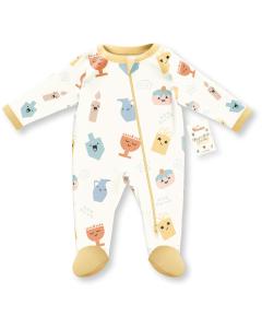 White Chanukah Onesie - 3-6 Months