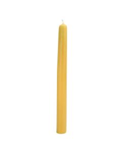 Yom Kippur Beeswax Candle (Yellow)