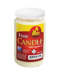 3-Day Candle in Plastic Cup