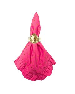 Tortoise Napkin Rings - Pomegranate