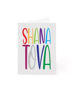 Colorful New Year Card