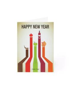 New Year Pack of 5 Cards