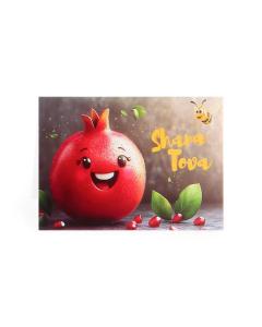 New Year Pack of 5 Cards - Smiling Apple
