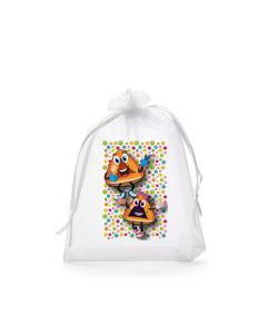 Purim Organza Bags Pack of 6