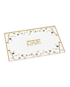 Ornate Garden Challah Board