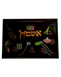 Laminated Poster - Ushpizin (Black)