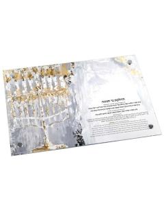 Painted Zelda Menorah Tray