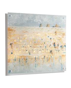 Kosel Of Gray & Gold Painting