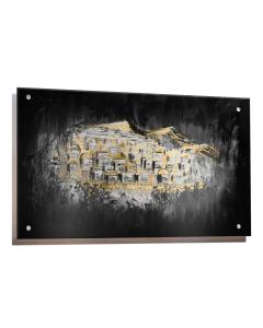 Yerushalayim Hills Of Gold Painting