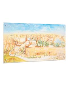 Yerushalayim In Color Painting