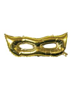 Gold Purim Masquerade Balloon